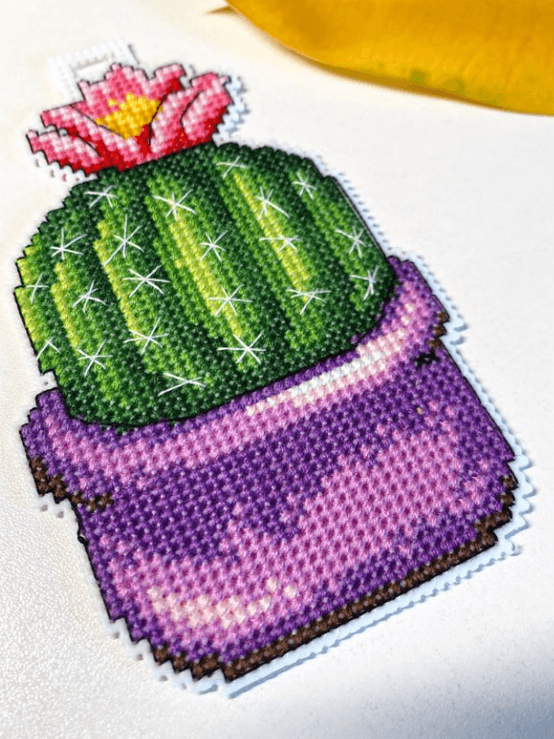 "Cactus" 108CS Counted Cross-Stitch Kit-4