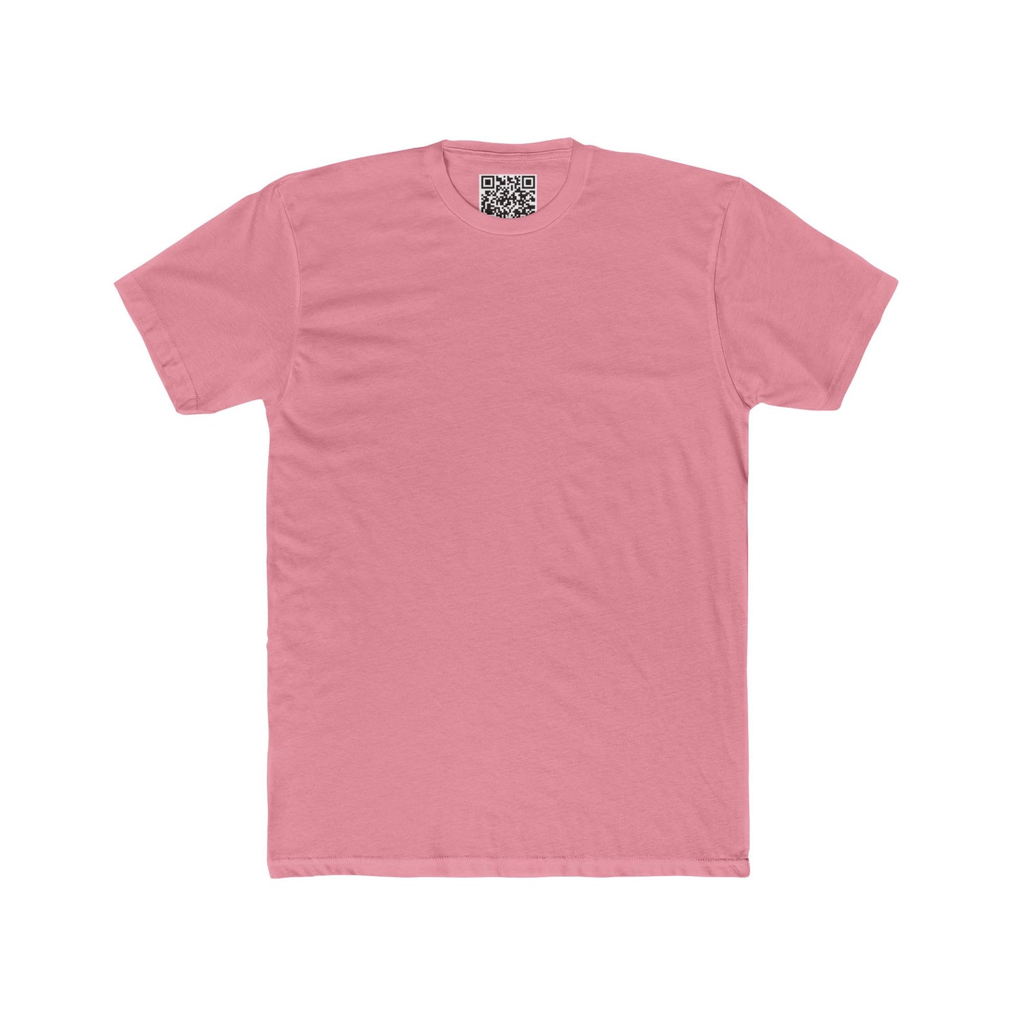 Customizable Unisex Cotton Crew Tee – Designed by You