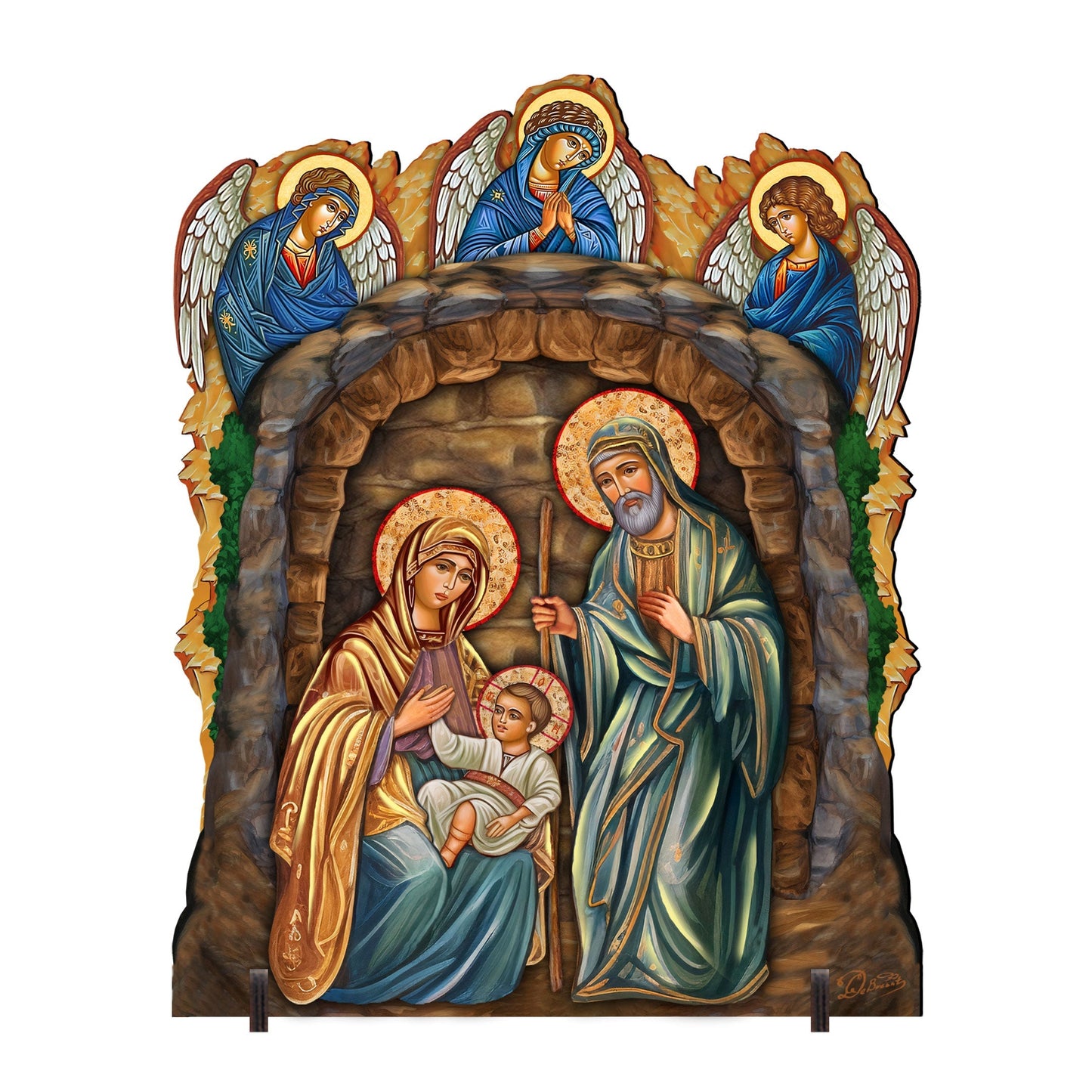 Orthodox Nativity Outdoor Decor Yard Decor by G. Debrekht - Nativity Holiday Decor - 852762F-4