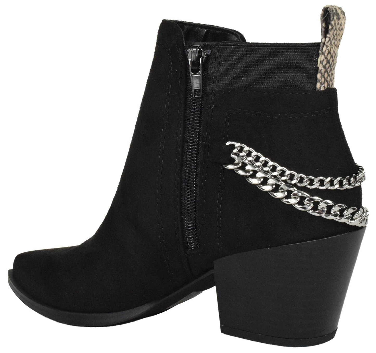 QUE-S Black Suede Soda