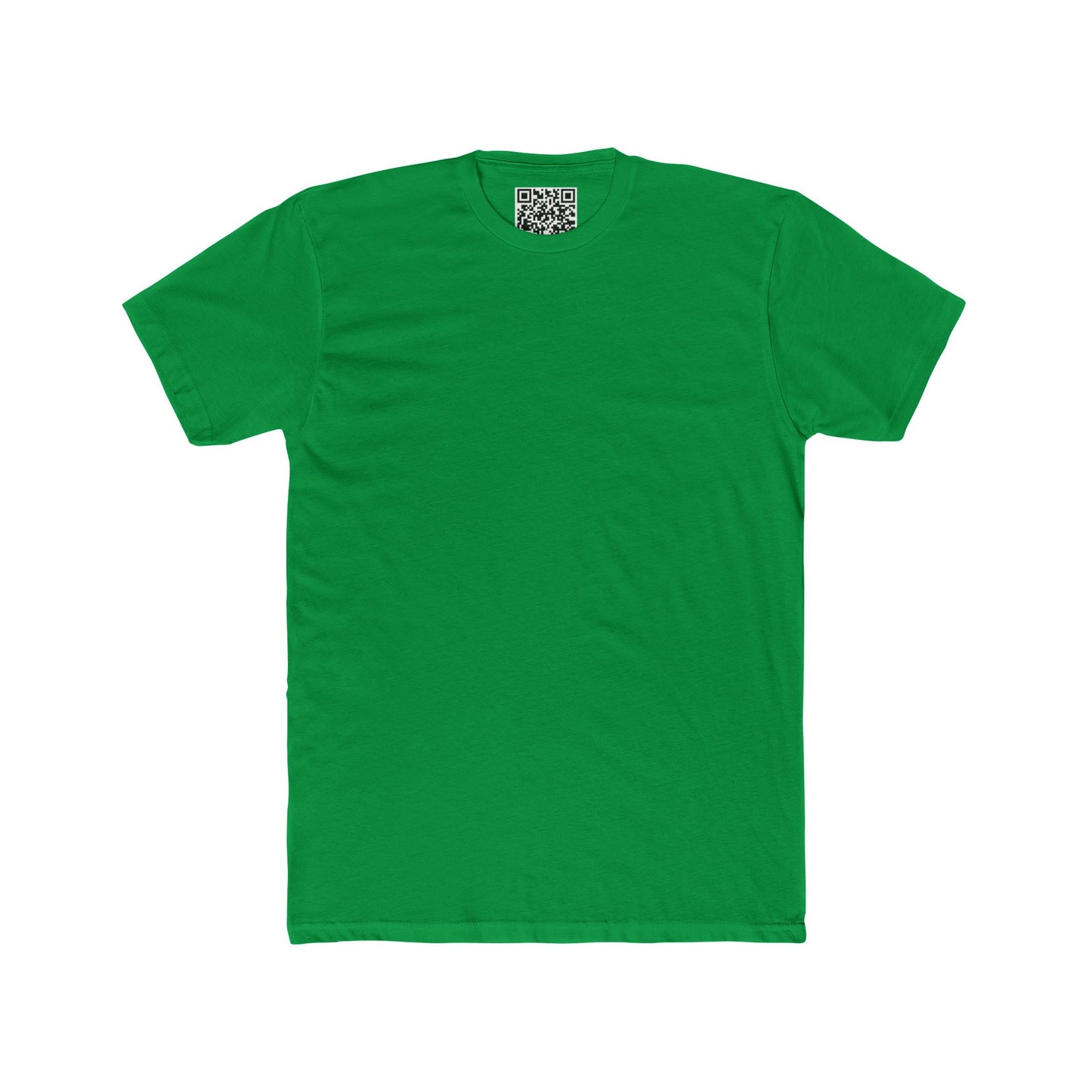 Customizable Unisex Cotton Crew Tee – Designed by You