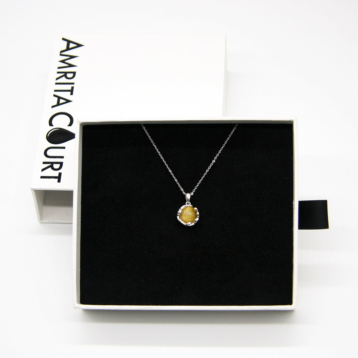 Planet Murano Aroma Necklace - Jovian Gold | Energy & Healing | Diffuse on the go | Gift For her-4