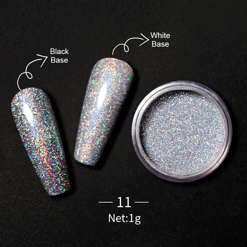 Luminous Nail Glitter Powder-11