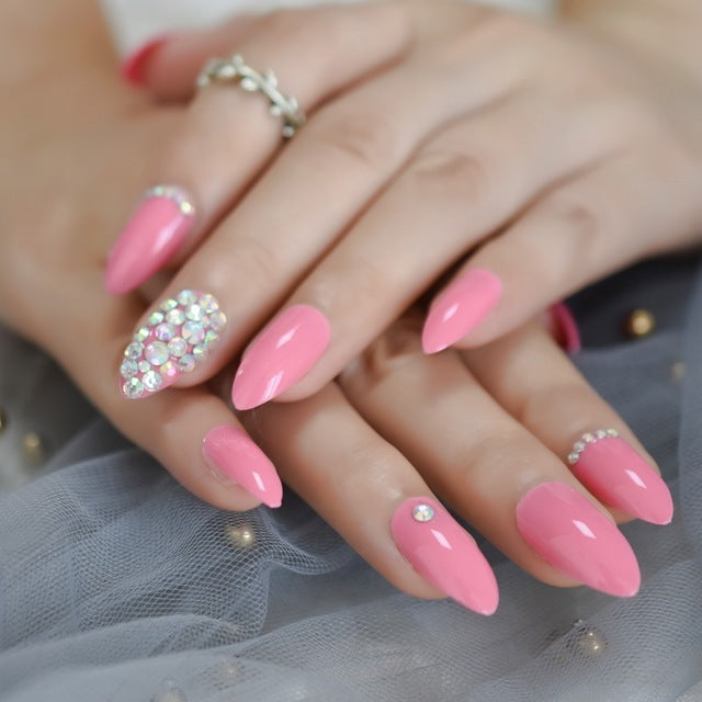 Metal false nails for women-7