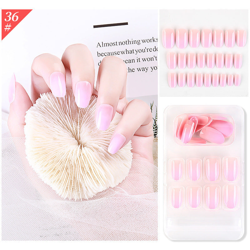 New Fake Nails Wearable Nail Patch-7