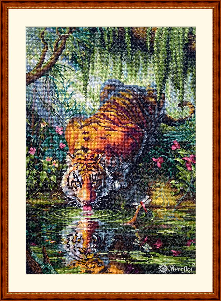 Aurora's Garden K-209 Counted Cross-Stitch Kit-0