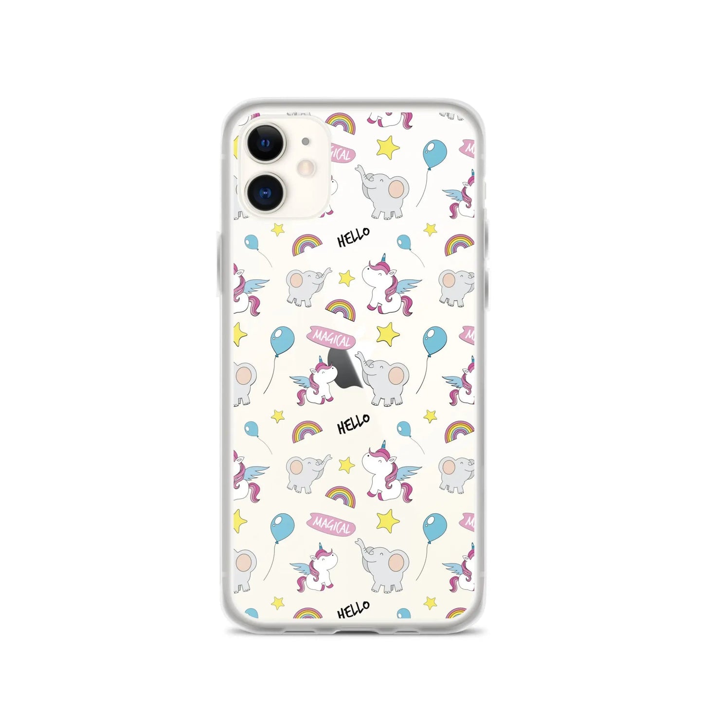Stylish Printed Silicone iPhone Case-1