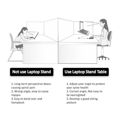 Foldable Ergonomic Laptop Stand