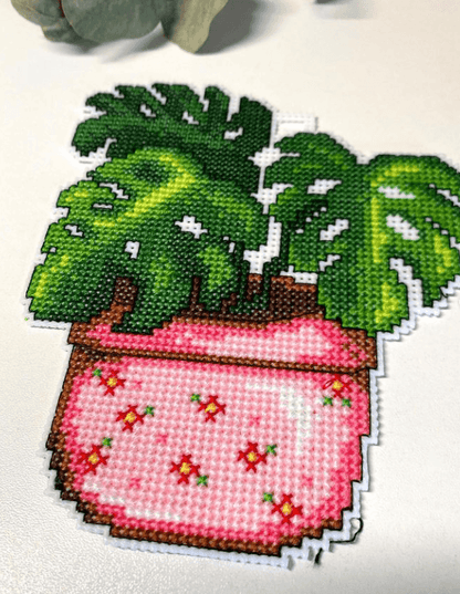 "Cactus" 108CS Counted Cross-Stitch Kit-2