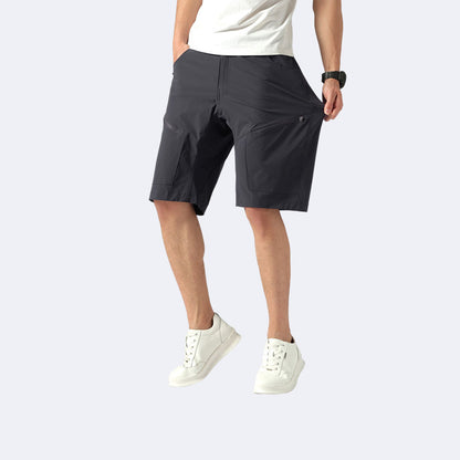 Men's Tooling Multi-Pocket Loose Straight Shorts