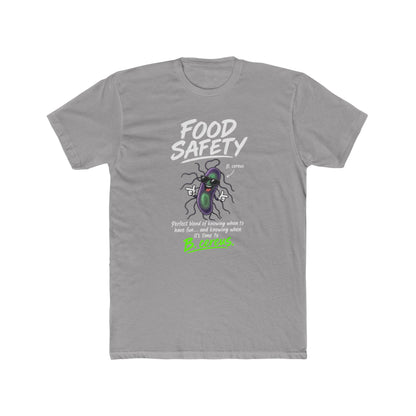 Food Safety T-Shirt — 'Food Safety' Funny B-cereus Mascot Tee for Food Workers