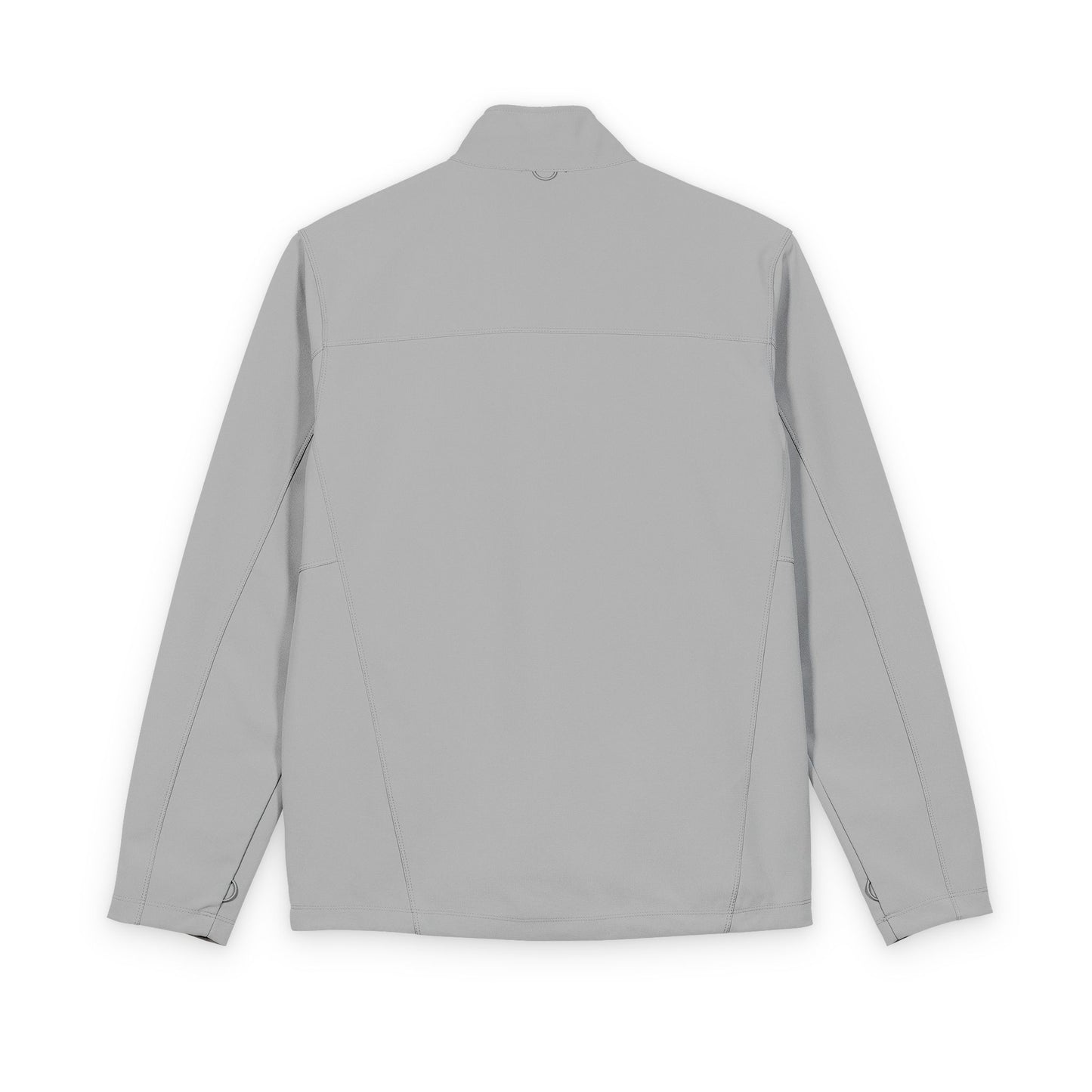 Light Color Embroidered Men's Soft Shell Jacket — Personalized Name & Logo