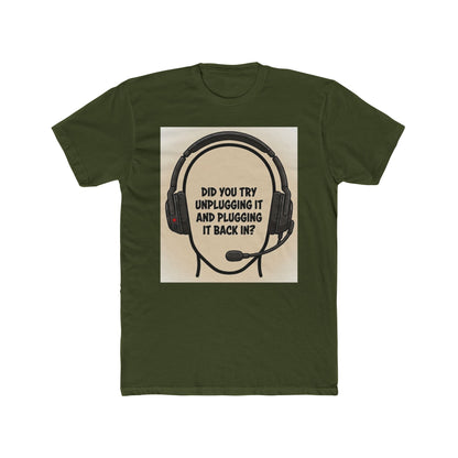 Tech Support Headset Tee