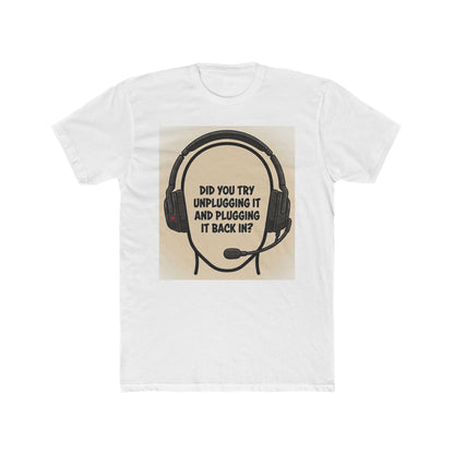 Tech Support Headset Tee