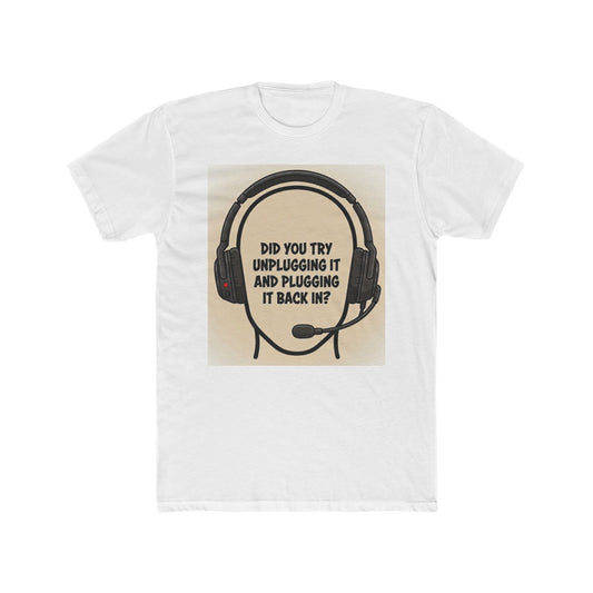 Tech Support Headset Tee