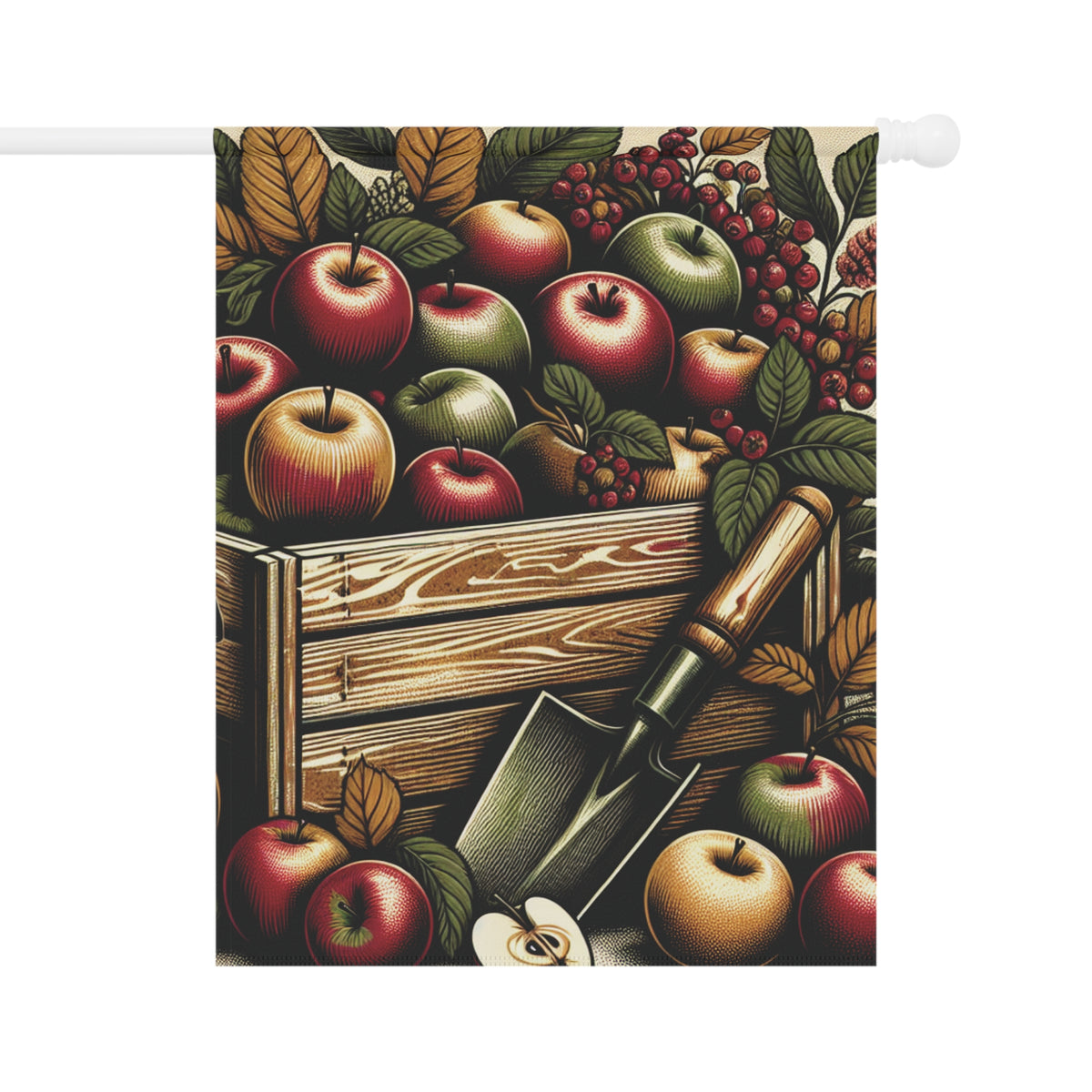 Apple Harvest Garden Flag