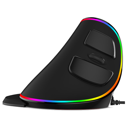 RGB Vertical Ergonomic Snail Mouse-Wired