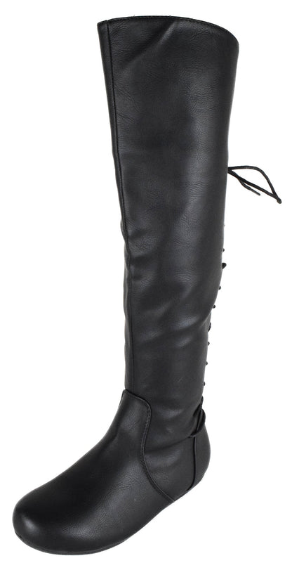 BANK-37 Black PU TOP MODA-1