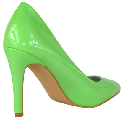MONROE-1 Lime Patent TOP MODA-2