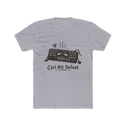 Ctrl Alt Defeat T-Shirt — Funny Gamer Keyboard Graphic Tee