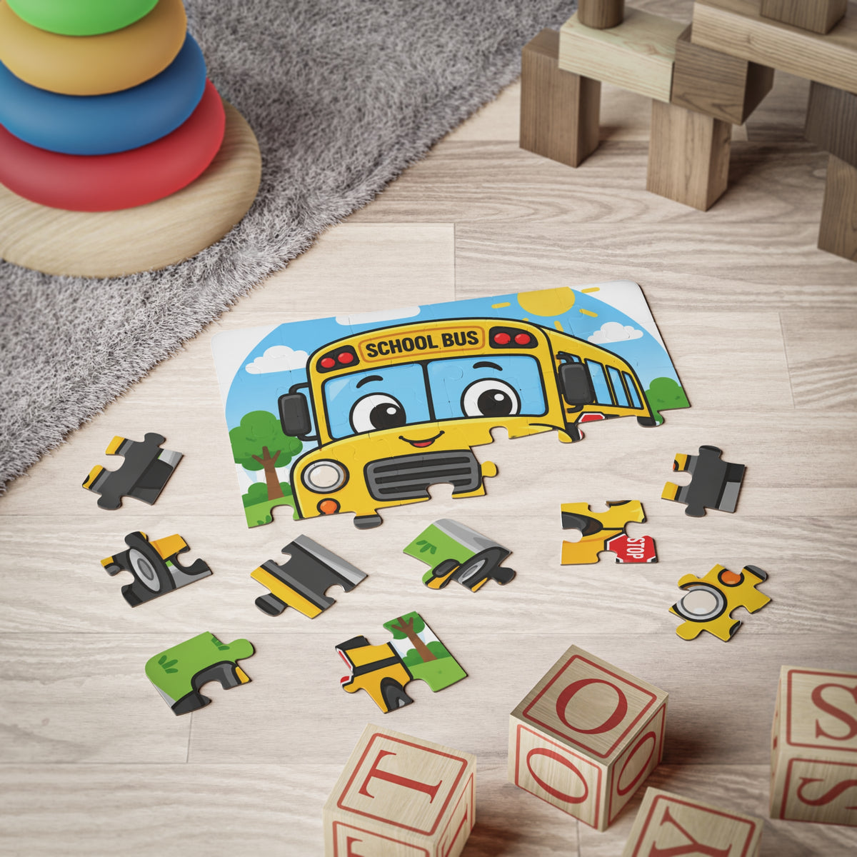 Kids 30pcs Horizontal Custom Image Puzzle
