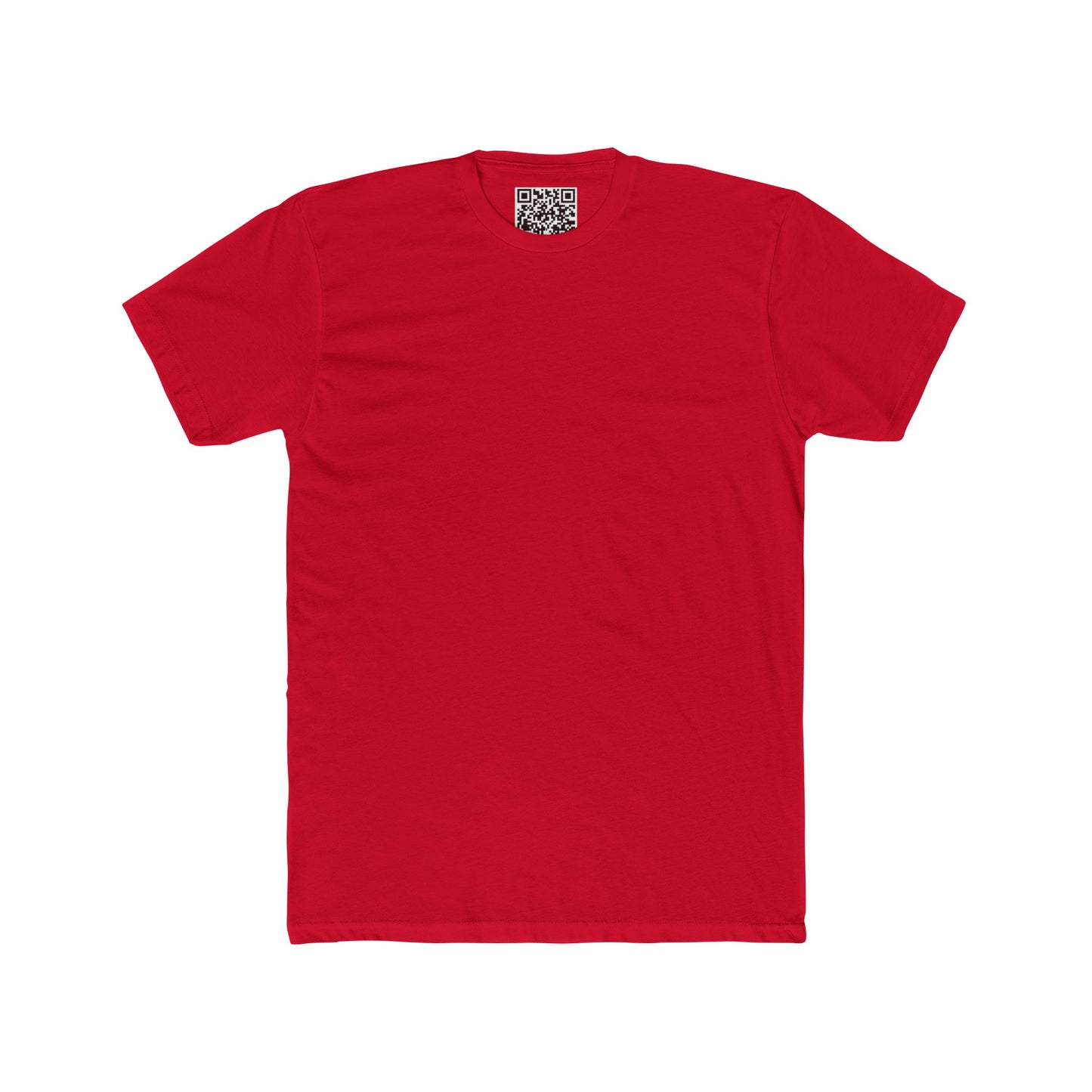 Customizable Unisex Cotton Crew Tee – Designed by You