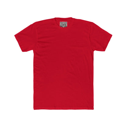 Customizable Unisex Cotton Crew Tee – Designed by You