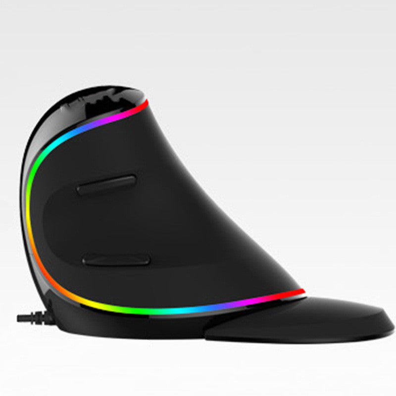 RGB Vertical Ergonomic Snail Mouse-Wired