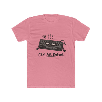 Ctrl Alt Defeat T-Shirt — Funny Gamer Keyboard Graphic Tee