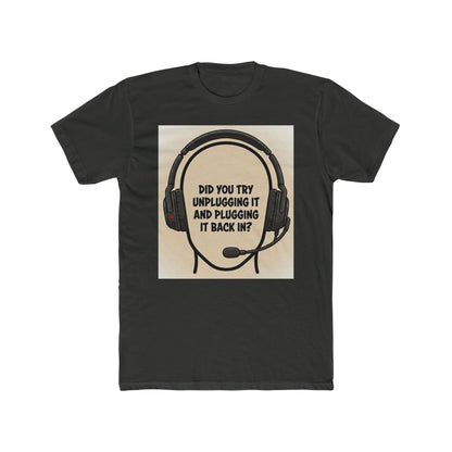 Tech Support Headset Tee