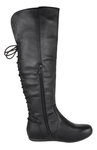 BANK-37 Black PU TOP MODA-3