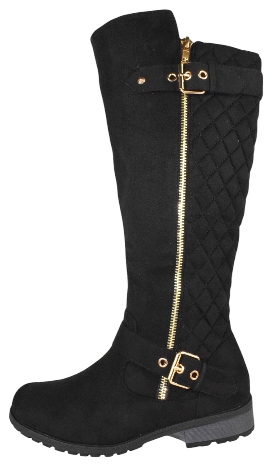 MANGO-23 Black Suede Forever