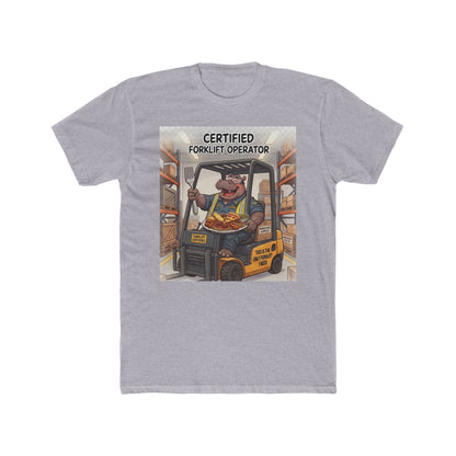 Certified Forklift Operator Tee — Funny Warehouse Worker T-Shirt