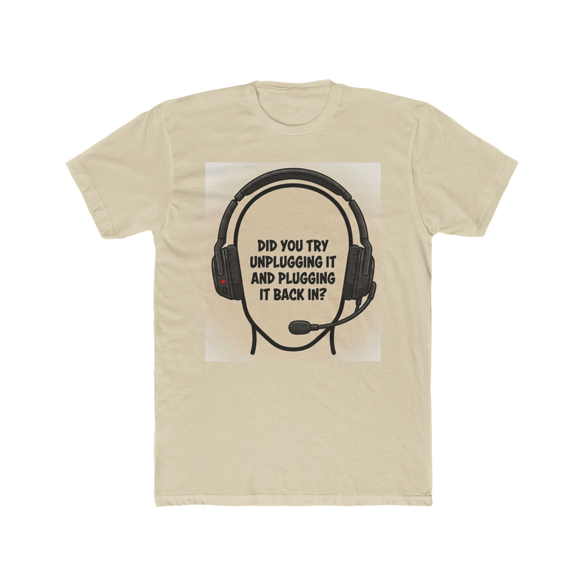 Tech Support Headset Tee