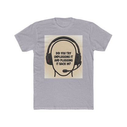 Tech Support Headset Tee
