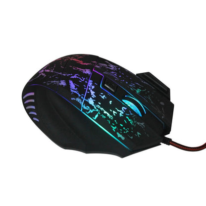 Ergonomic Gaming Mouse with 7 Buttons - Wired