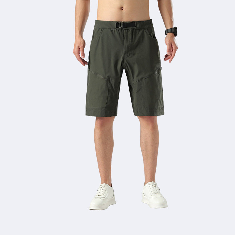 Men's Tooling Multi-Pocket Loose Straight Shorts