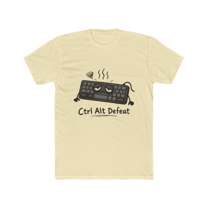 Ctrl Alt Defeat T-Shirt — Funny Gamer Keyboard Graphic Tee