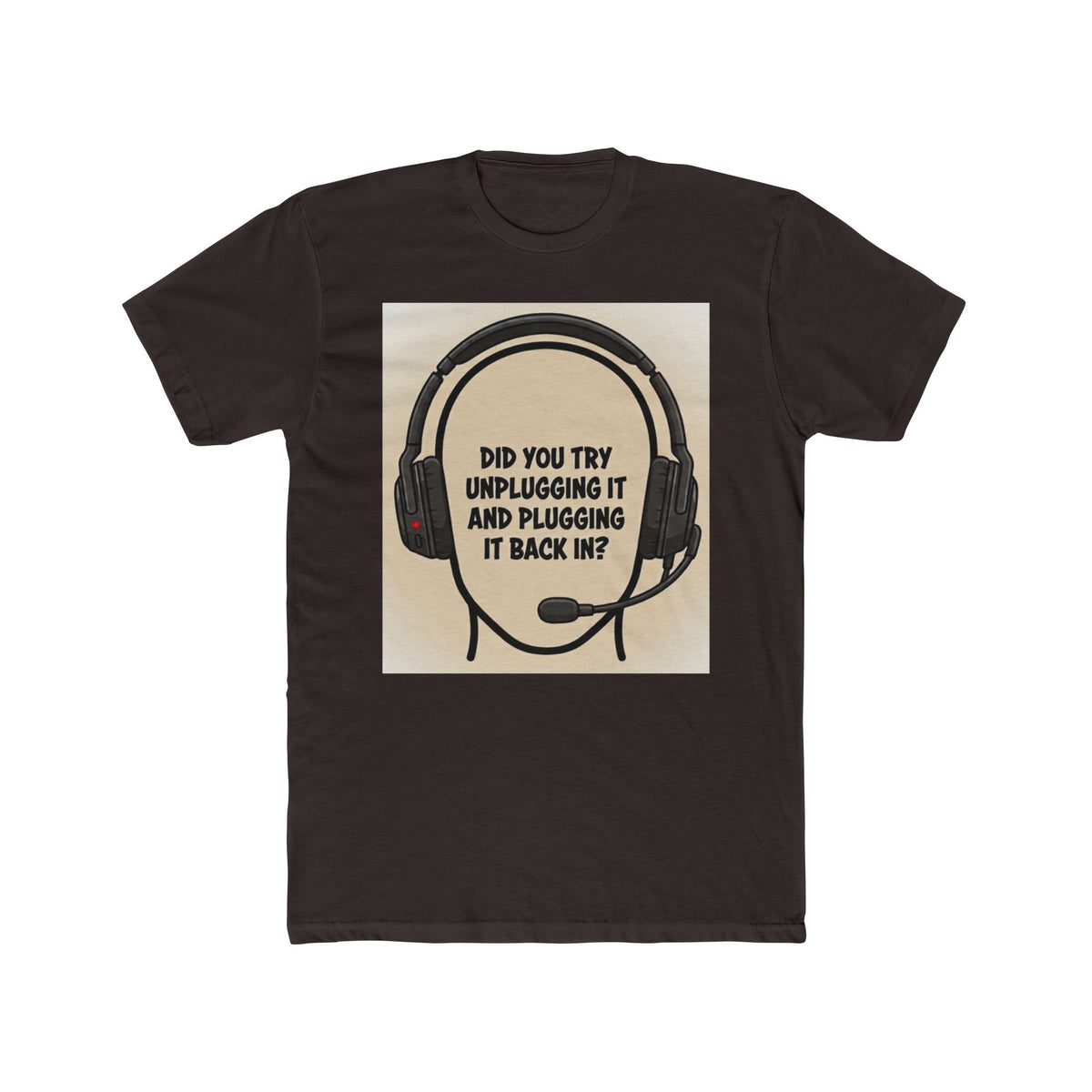 Tech Support Headset Tee