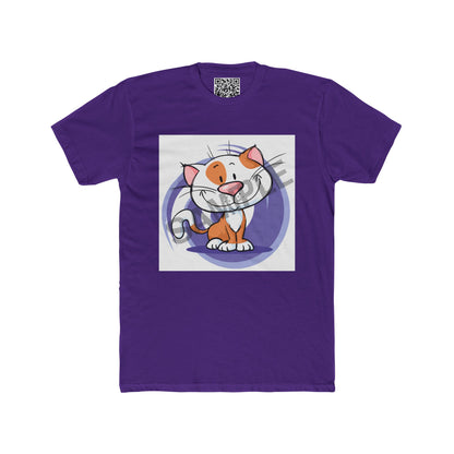 Customizable Unisex Cotton Tee — Upload (1) Photo LG