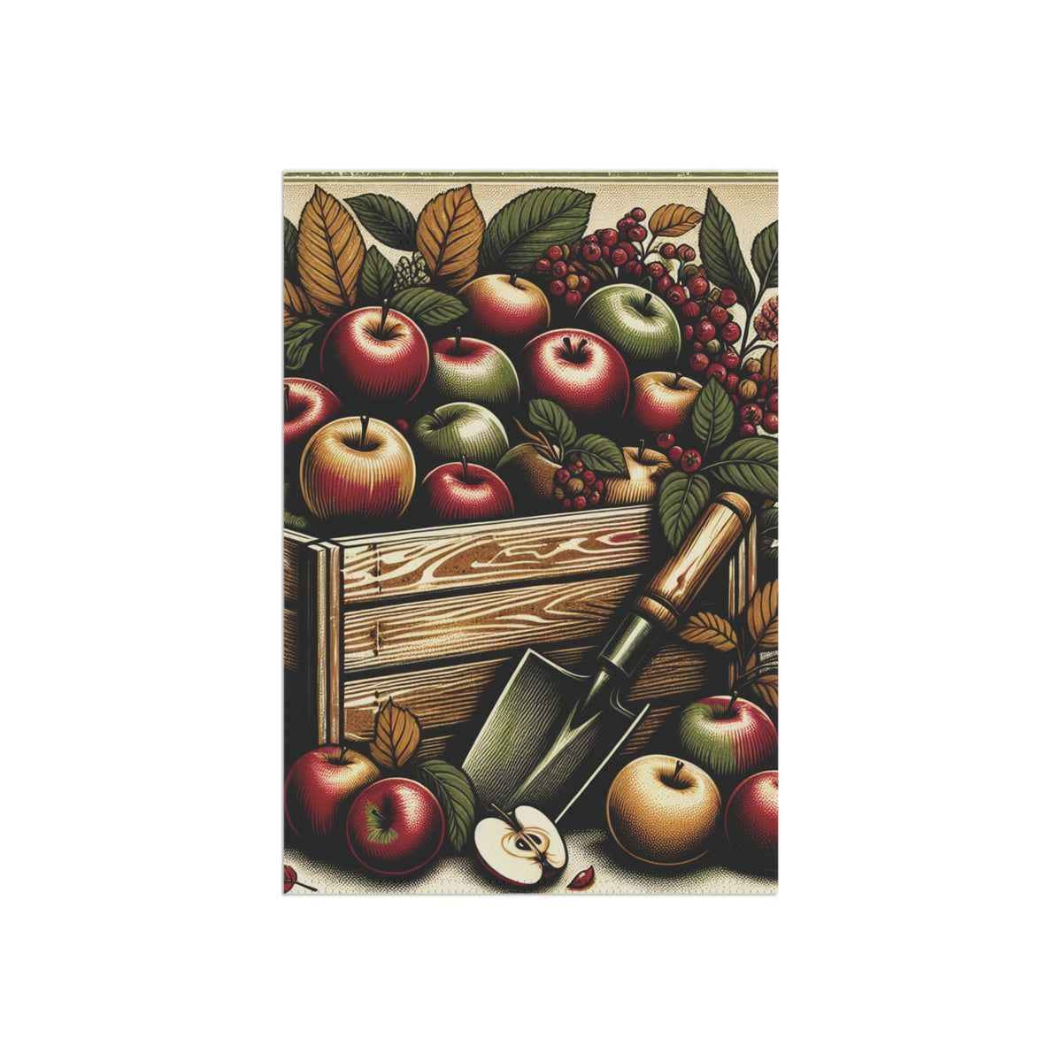 Apple Harvest Garden Flag