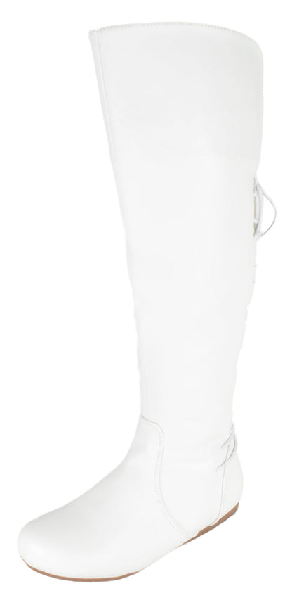 BANK-37 White PU TOP MODA