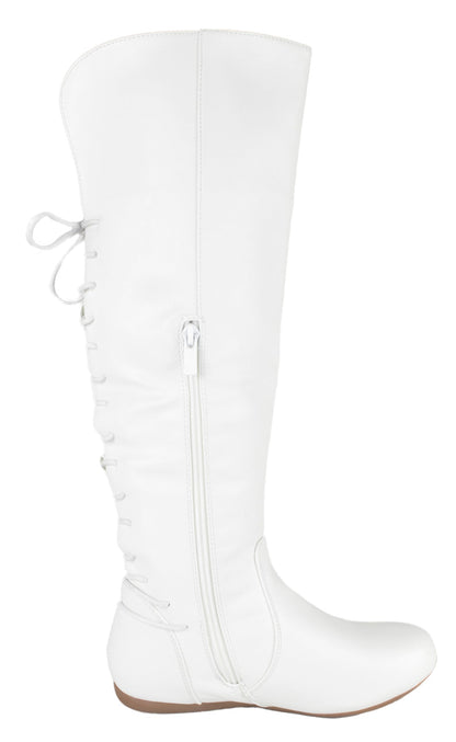 BANK-37 White PU TOP MODA