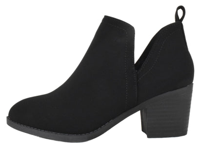 ZANDRA-7 Black Nubuck Top Moda-0