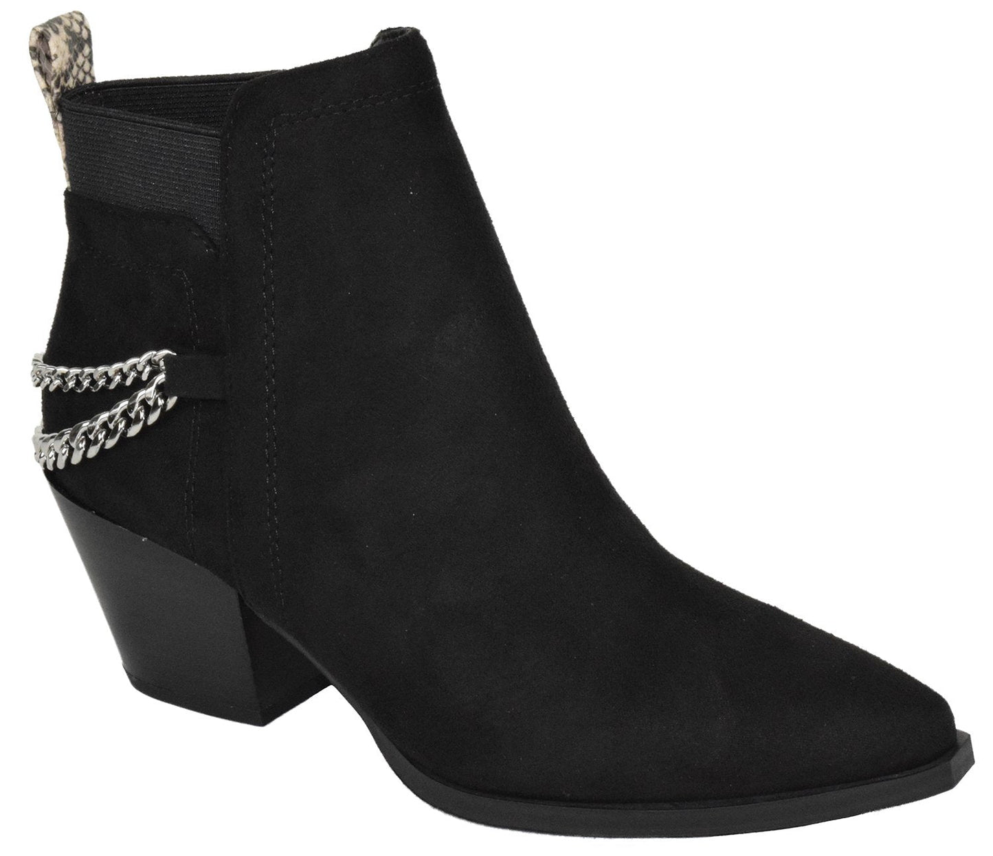 QUE-S Black Suede Soda