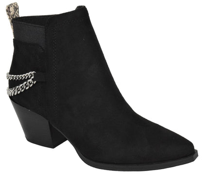 QUE-S Black Suede Soda