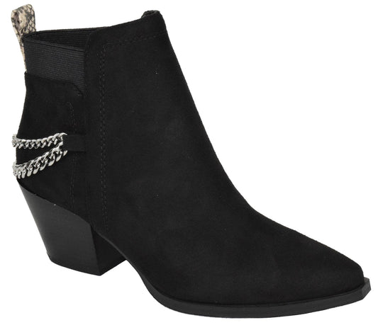 QUE-S Black Suede Soda