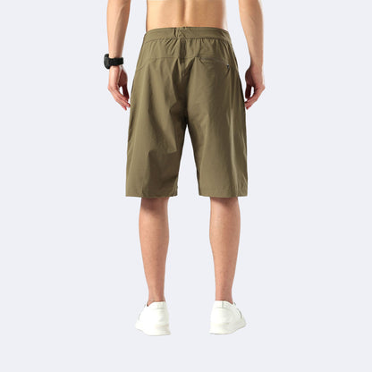 Men's Tooling Multi-Pocket Loose Straight Shorts