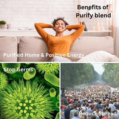 Purify Essential Oil Blend | Clean Air & Positive Energy | Pure Essential Oil Australia-2