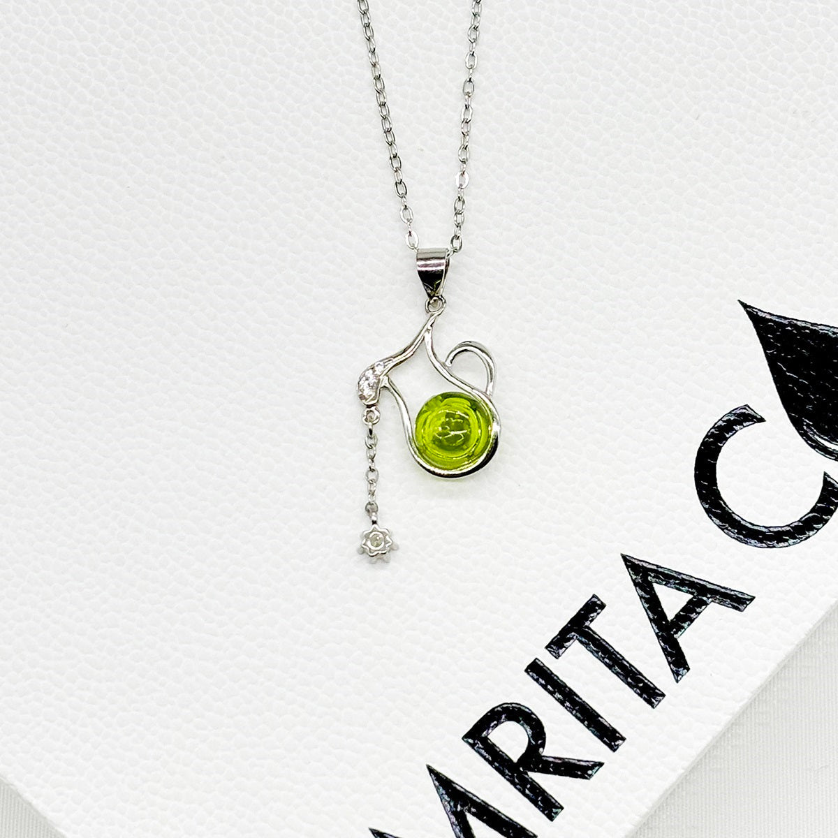 Sterling Silver Zodiac Aroma Necklace - Aquarius Jan - Feb | Perfect Birthday Gift | Energy & Healing | Diffuse on the go-3